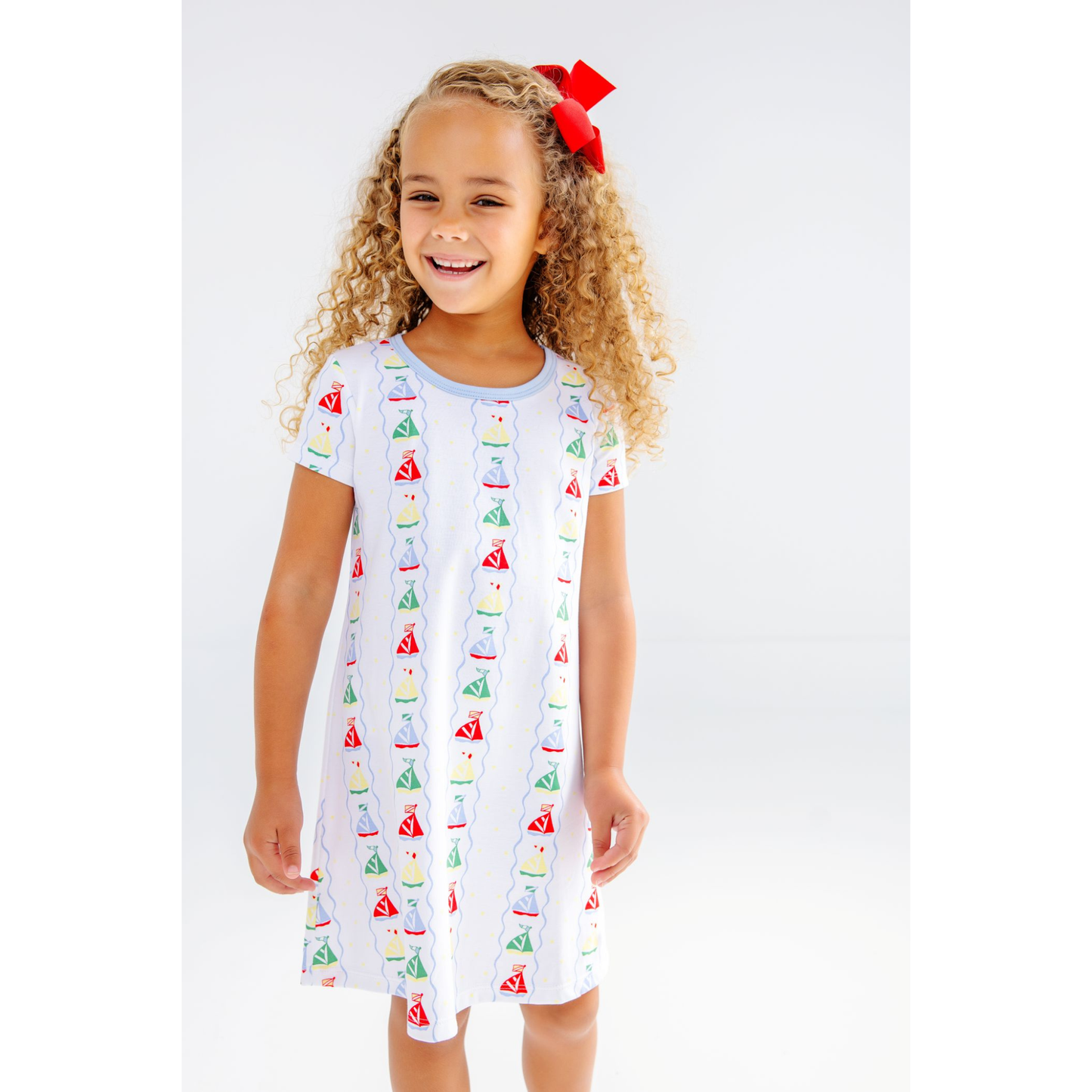 Polly play s/s dress - set sail