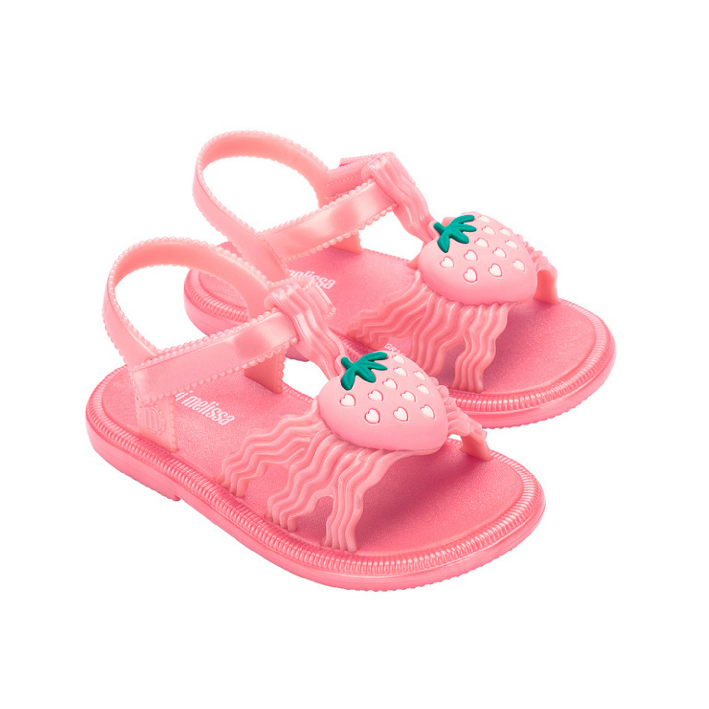 Hip sandals - pink strawberry