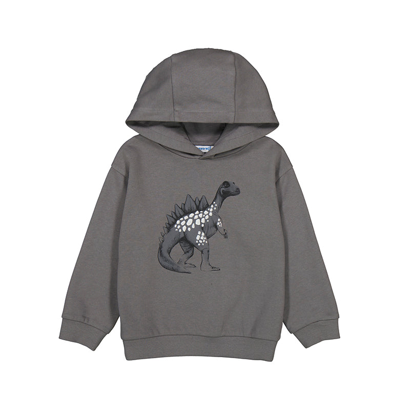 Dino hoodie - grey
