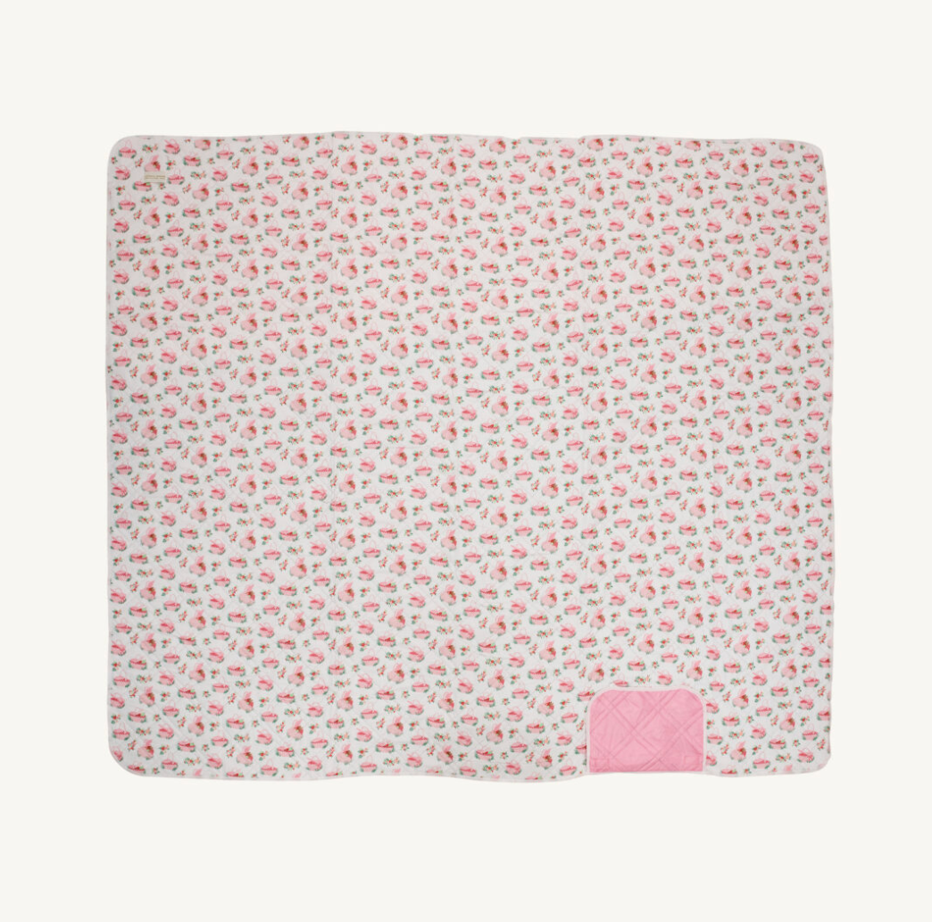 Prather picnic blanket - pink picnic pack