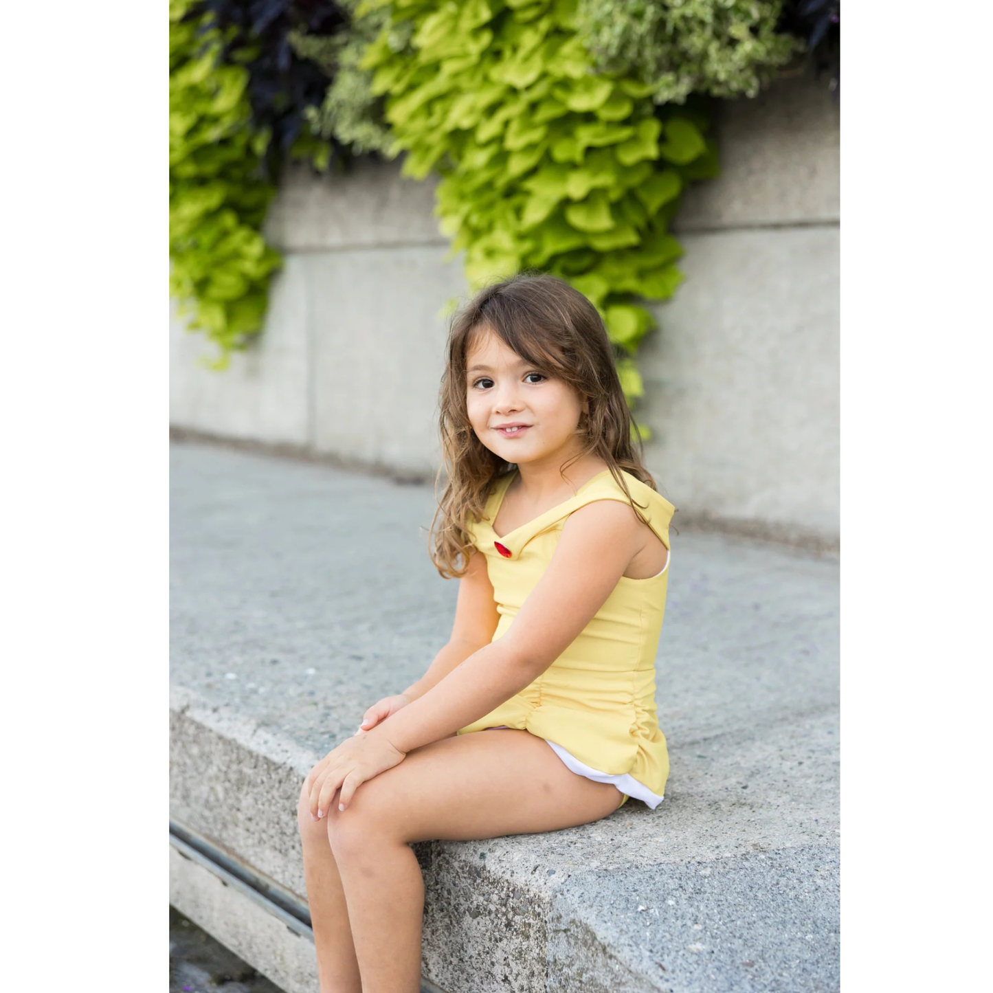 Golden rose fairytale swim suit