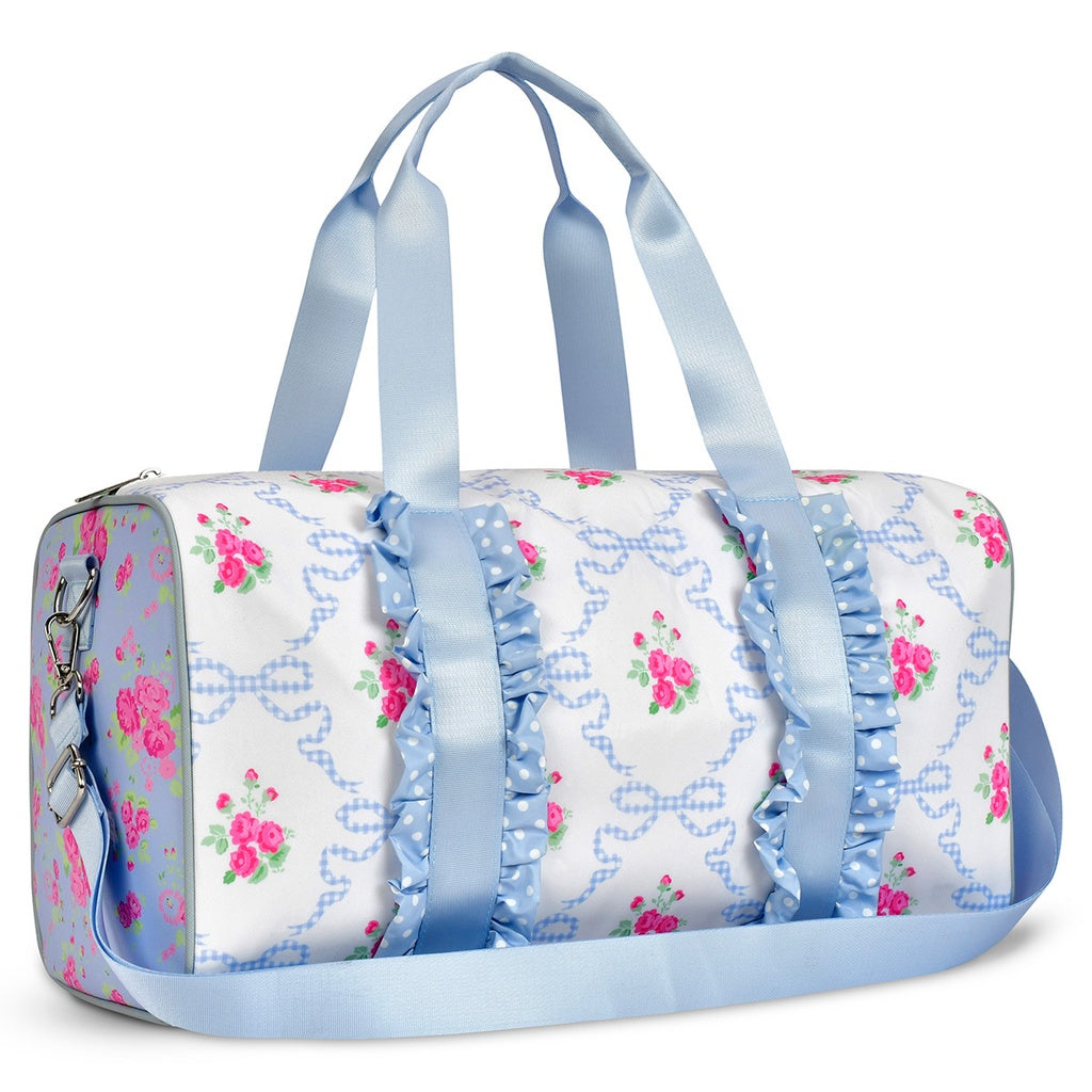 Ditsy floral duffel bag