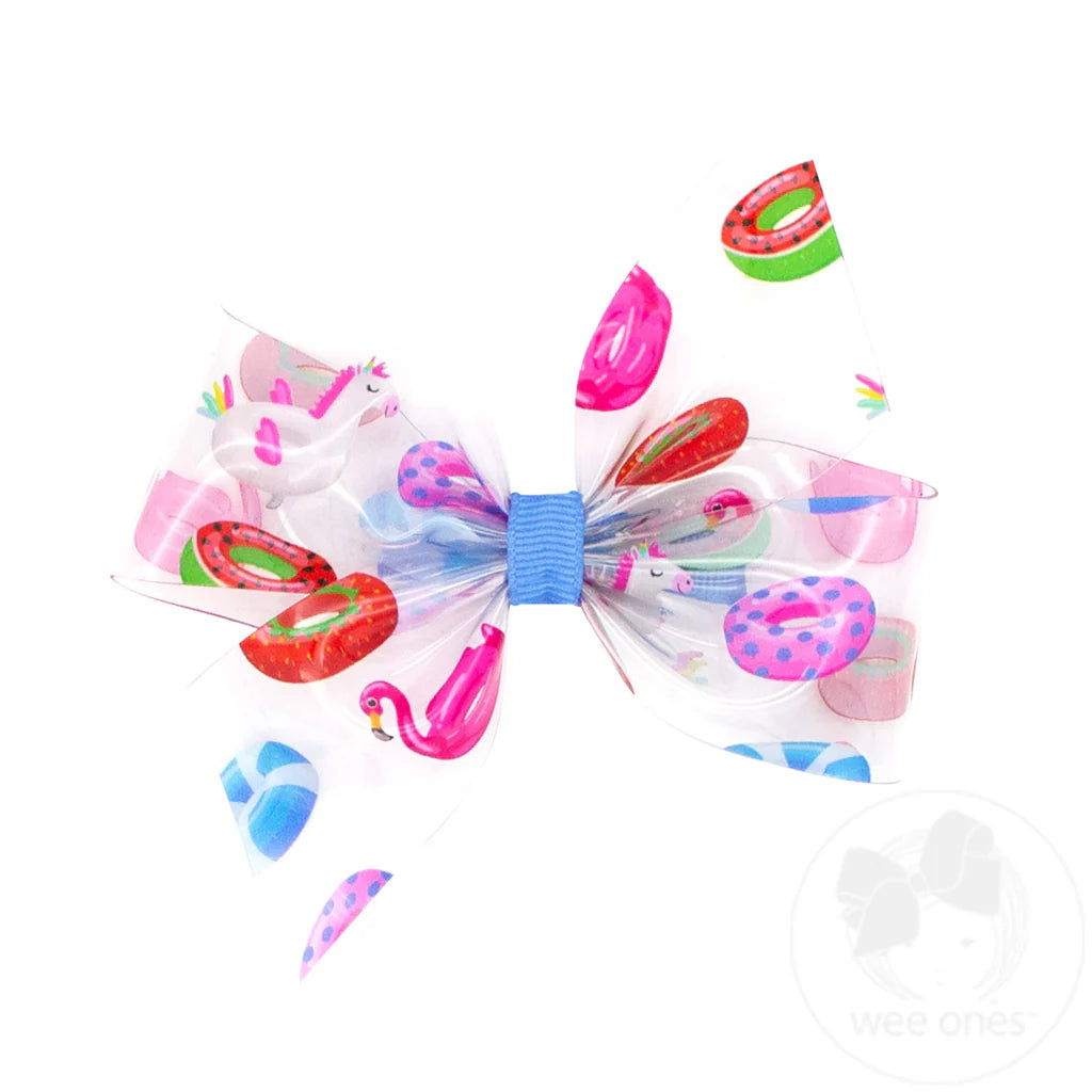 Vinyl med. bow - pool floats