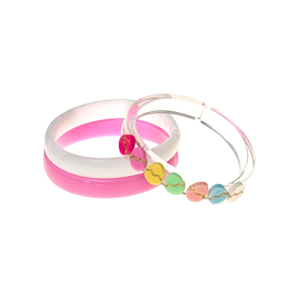 Easter eggs pastel bangles