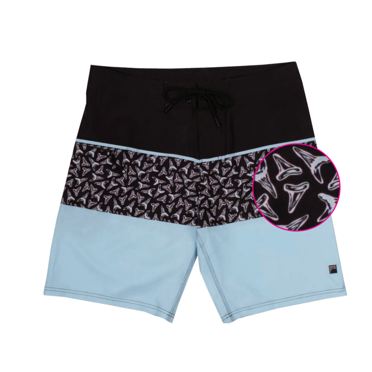 Toothy tubular boardshorts