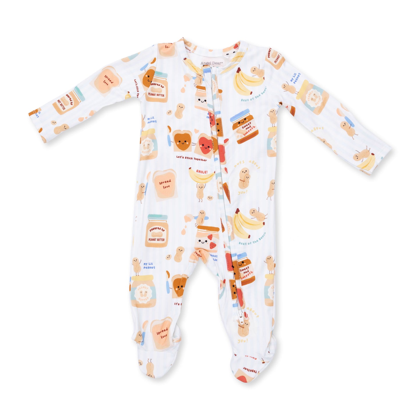 Spread the love 2way zipper footie