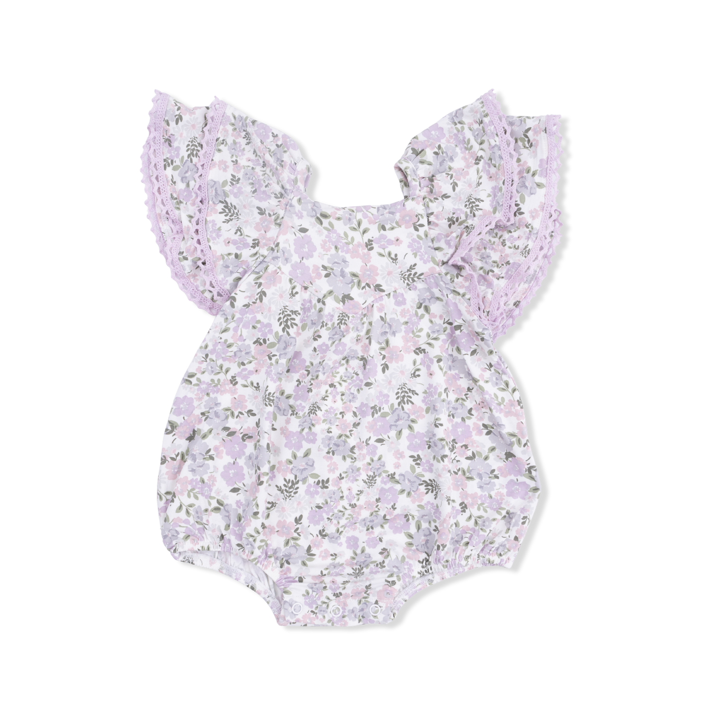 Shannon floral vneck bubble