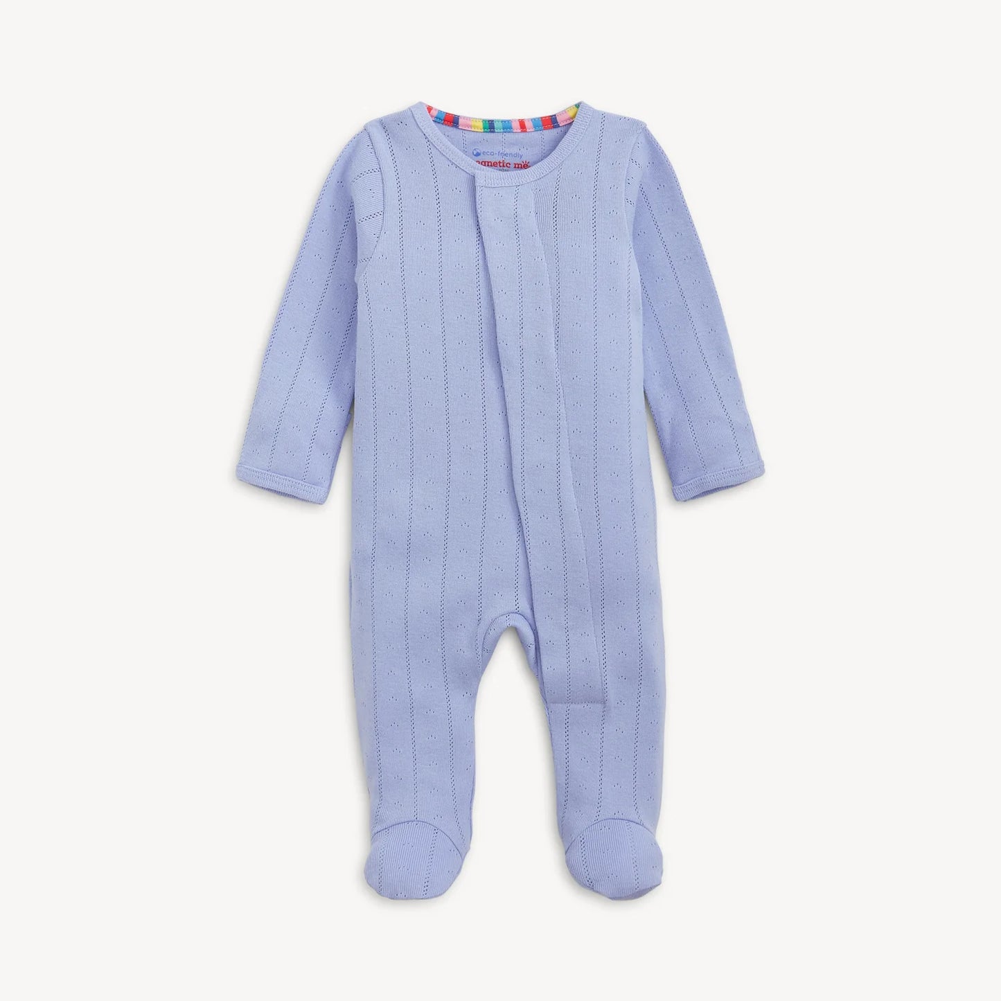 Wisteria pointelle footie