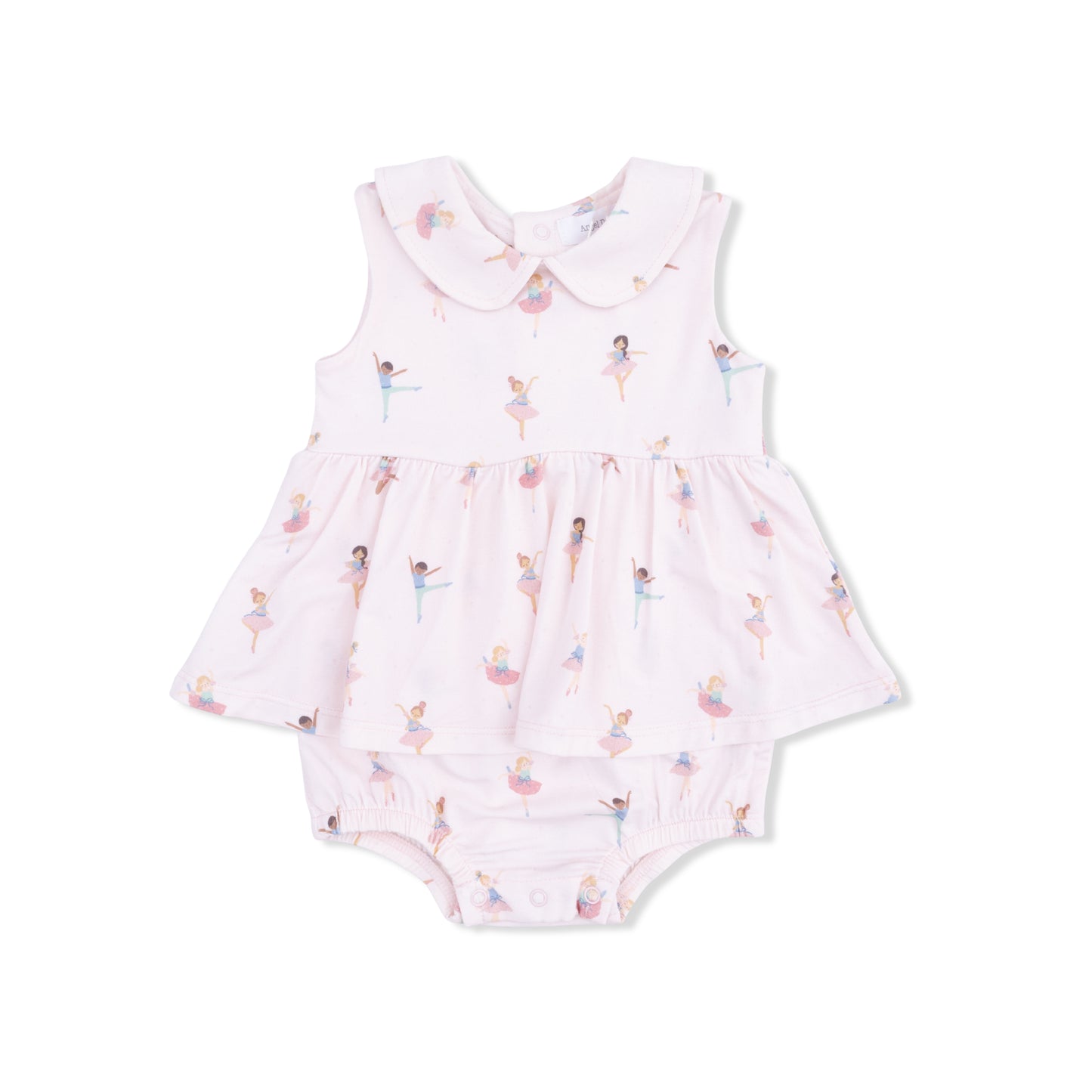 Petite ballet peter pan collar bubble w. skirt