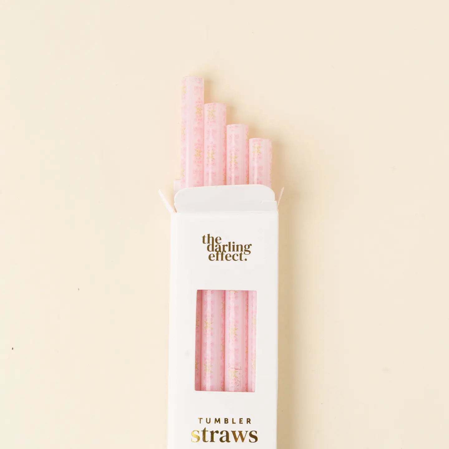 Tumbler straw set - oh so fancy pink