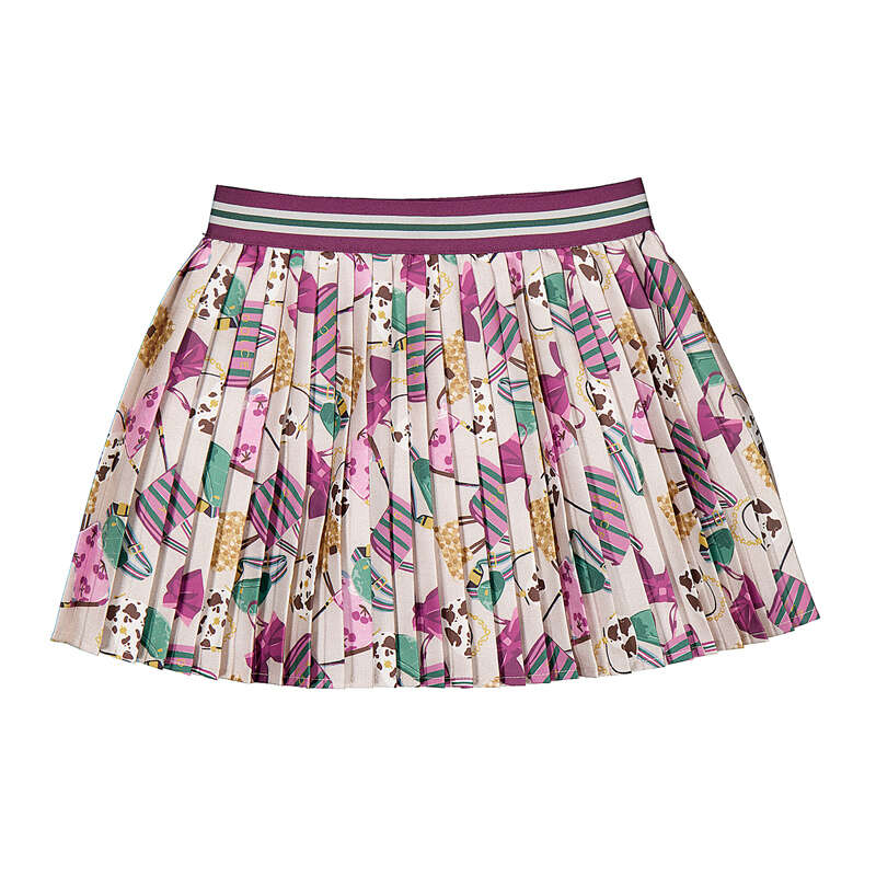 Purse pleated skirt