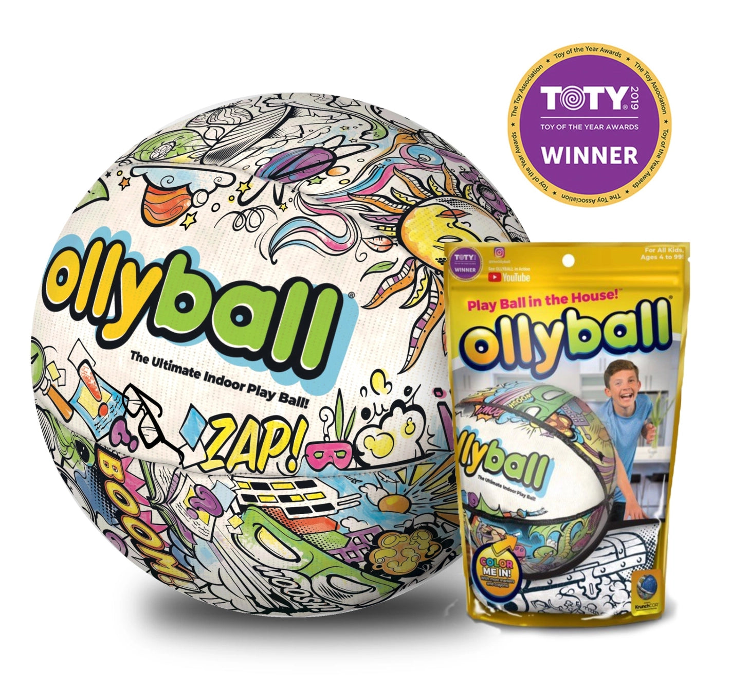 Ollyball resealable eco pack