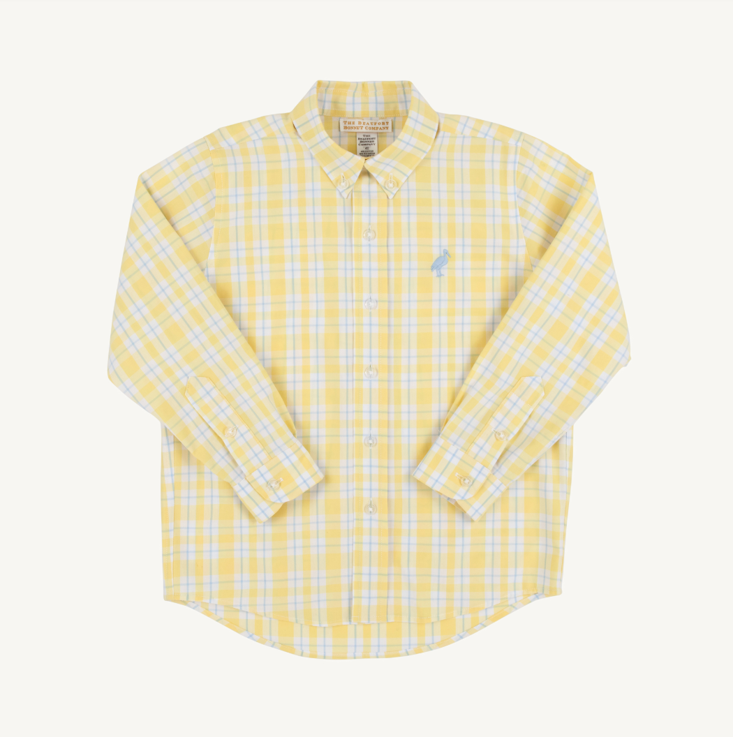 Dean's list dress shirt - forsyth park plaid