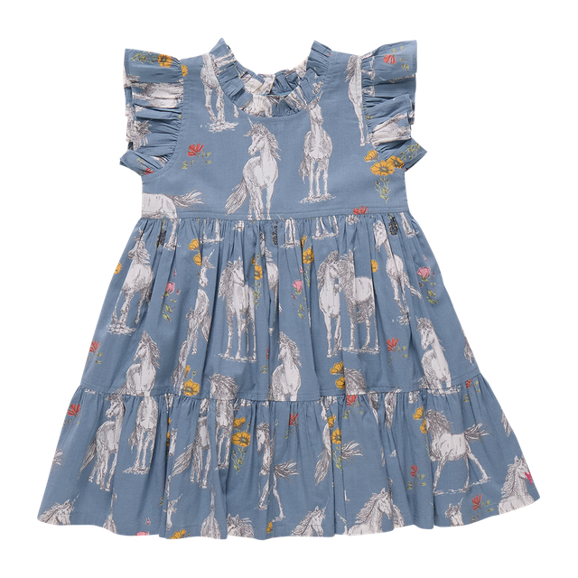 Jennifer dress - unicorn field