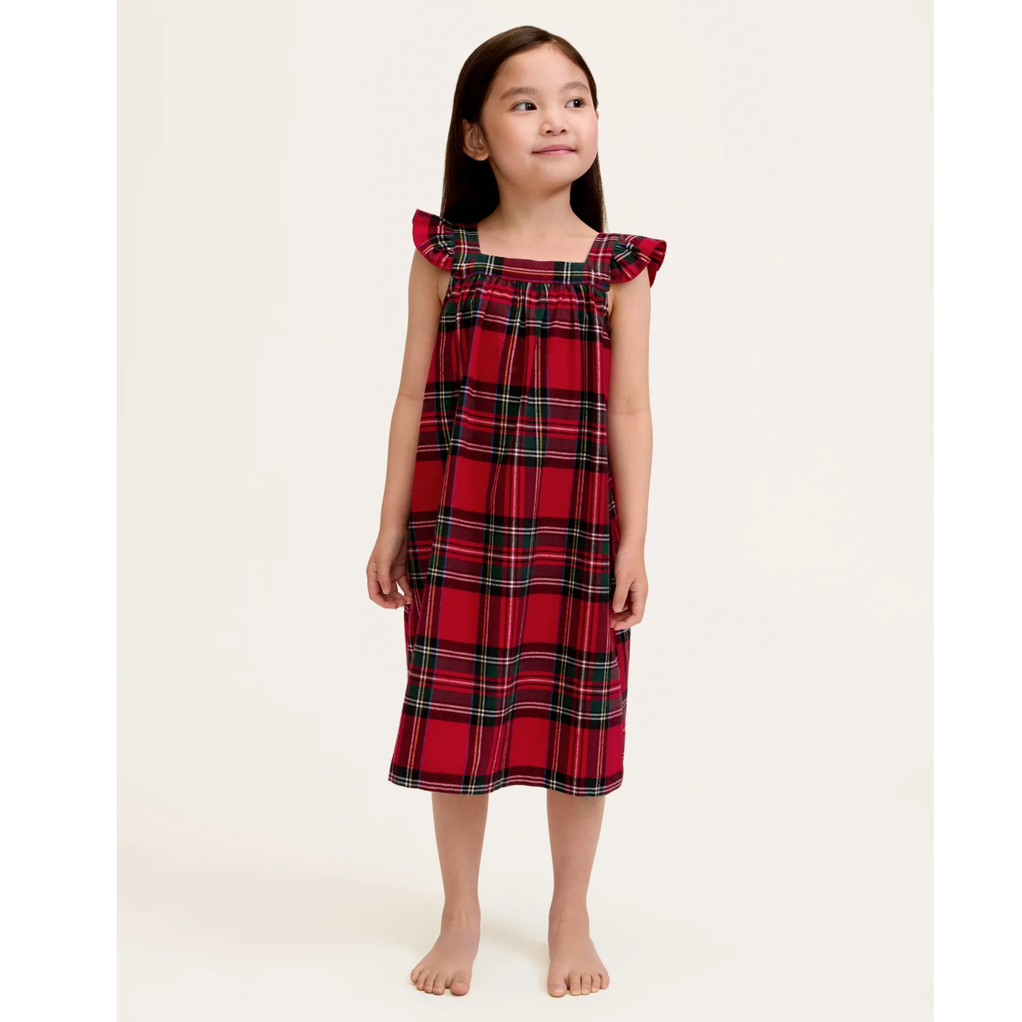 Clara twill nightgown - imperial tartan