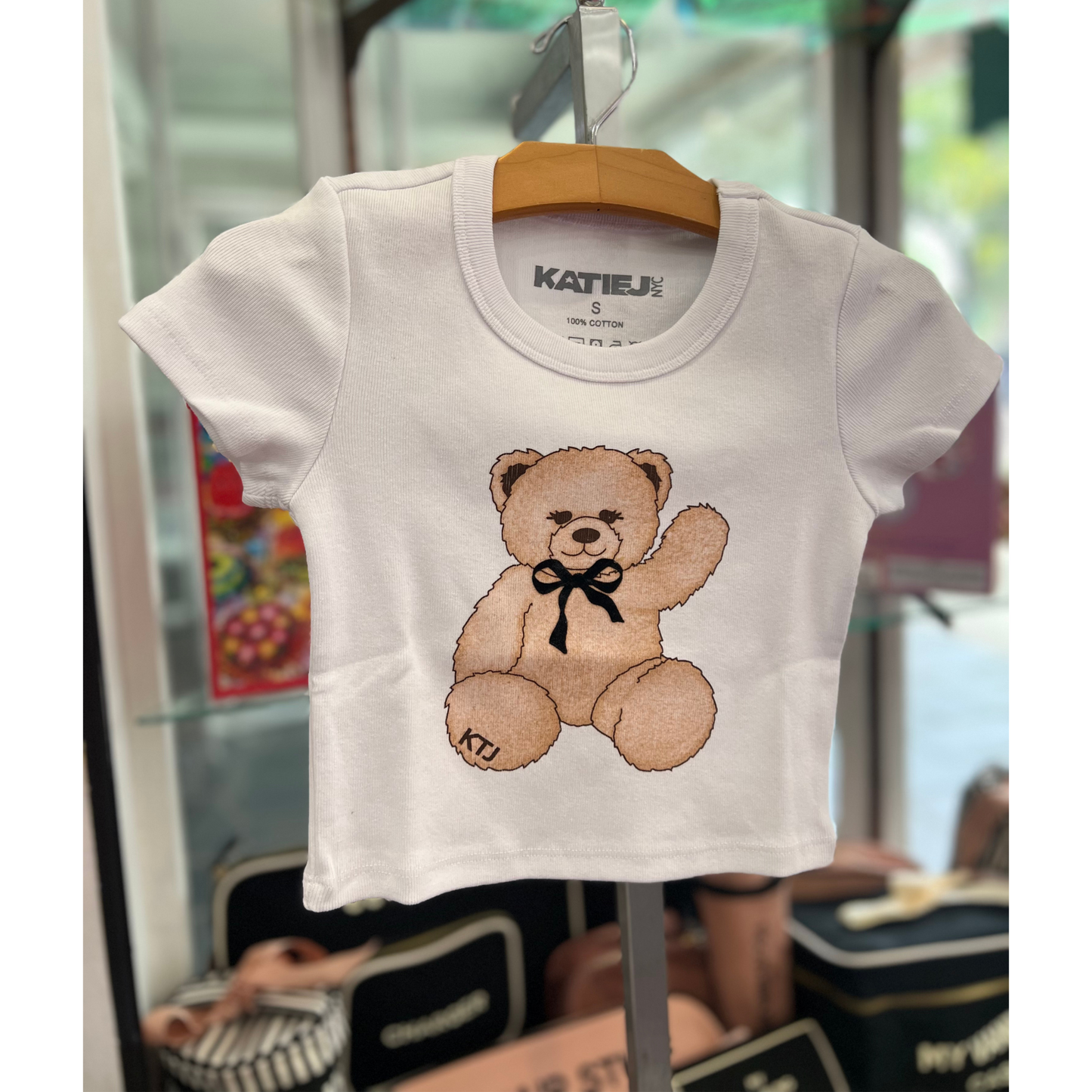 Teddy tee tee - white
