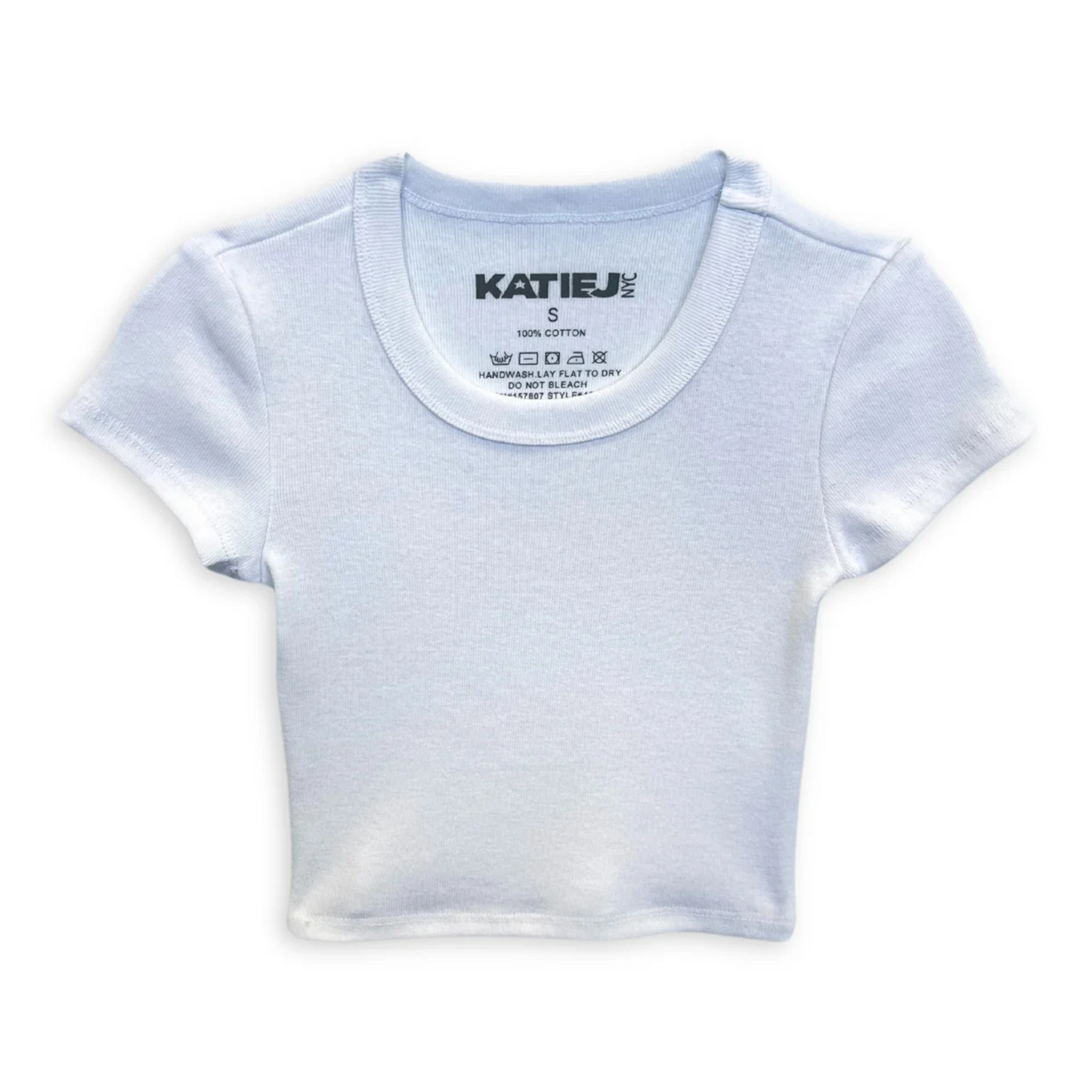 Baby tee - white