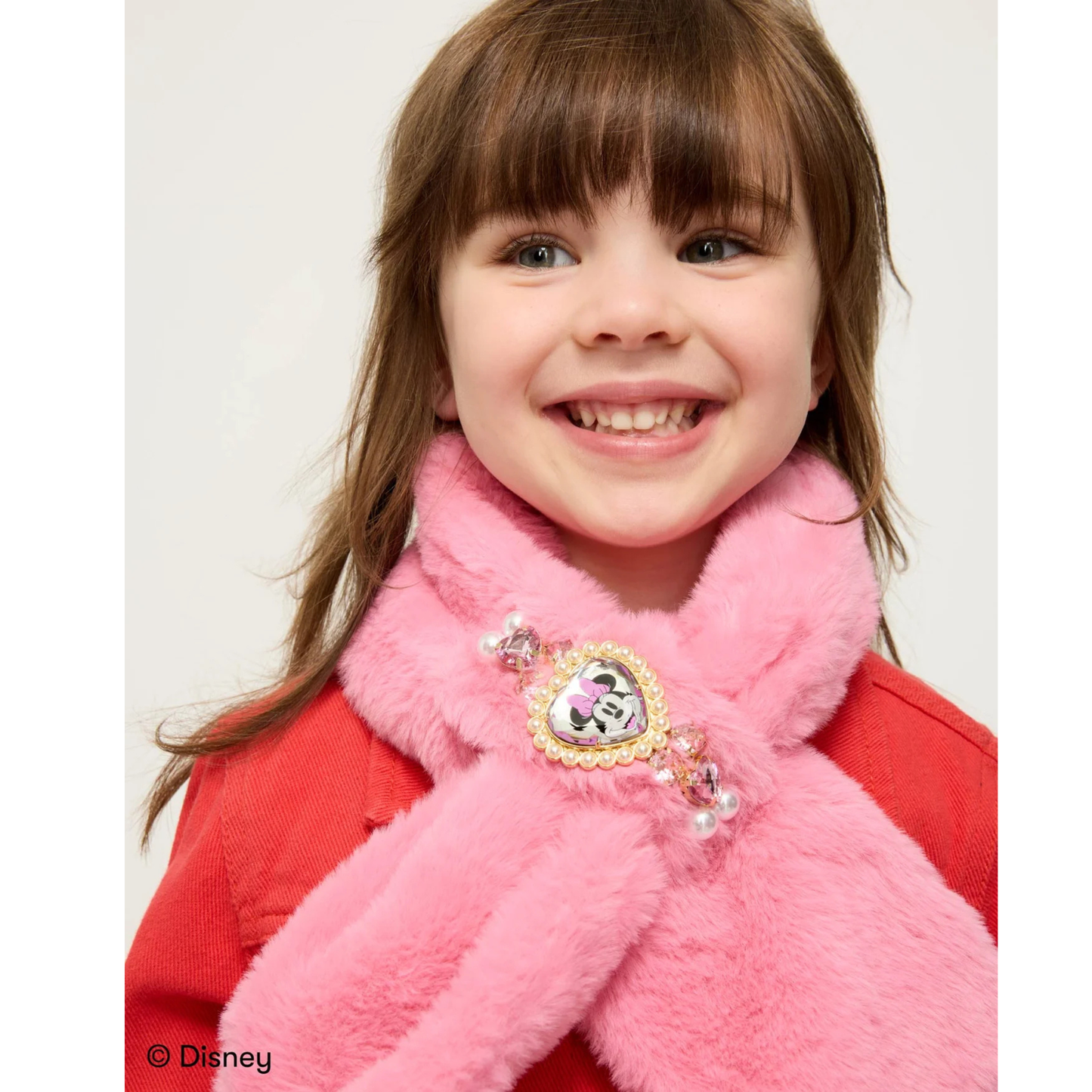 Disney minnie plush scarf