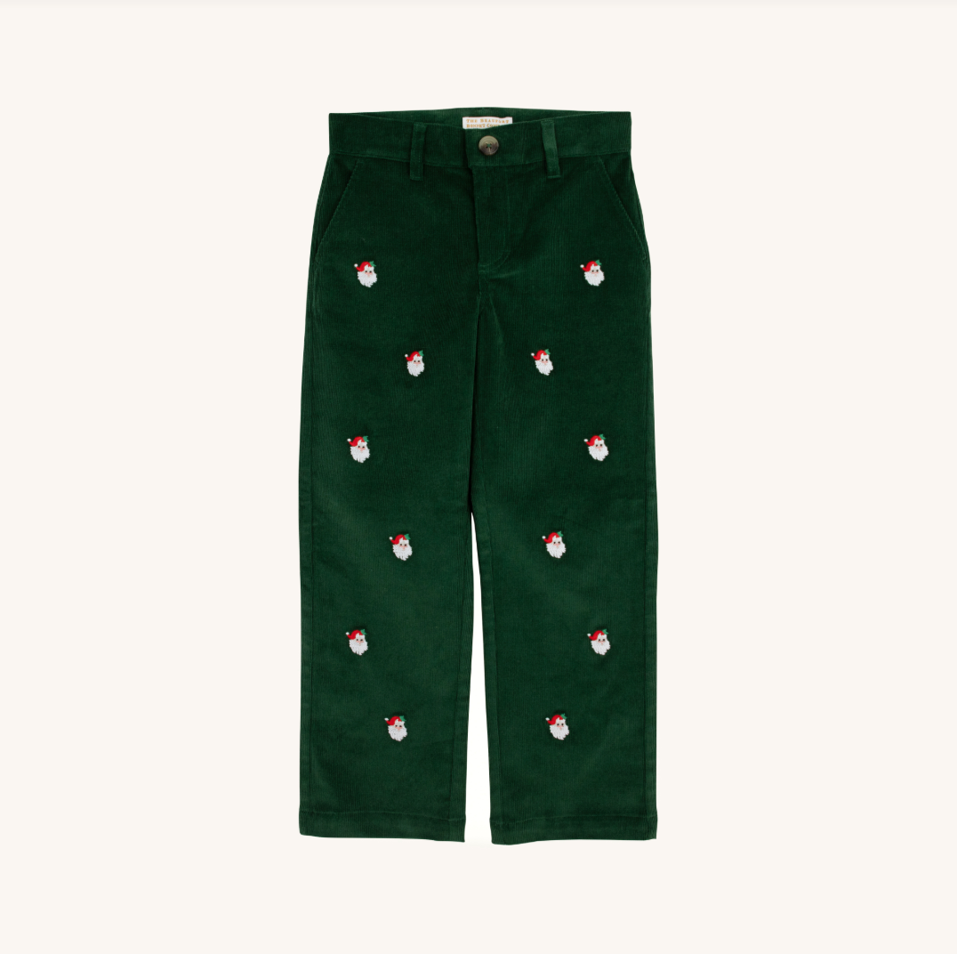 Critter prep school pants - Santa/grier green