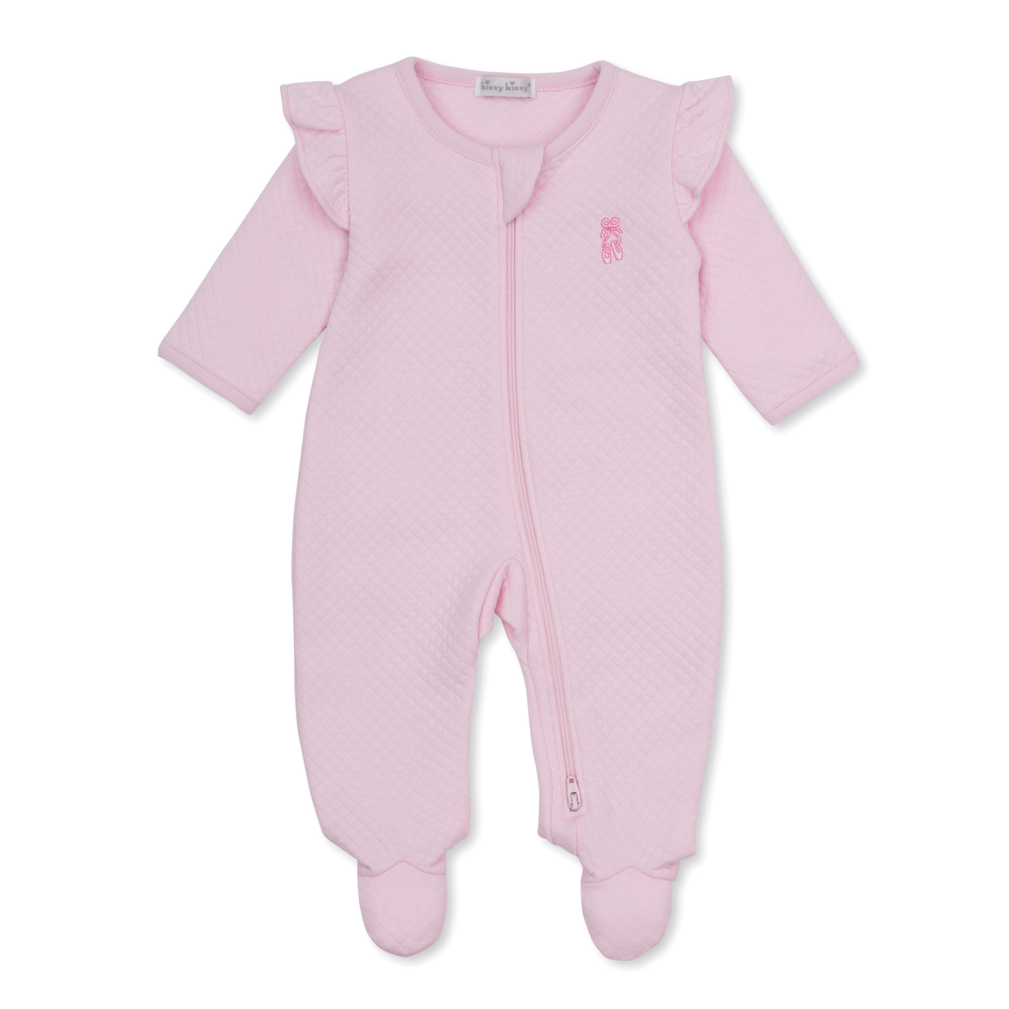 Petite pirouettes jacquard footie