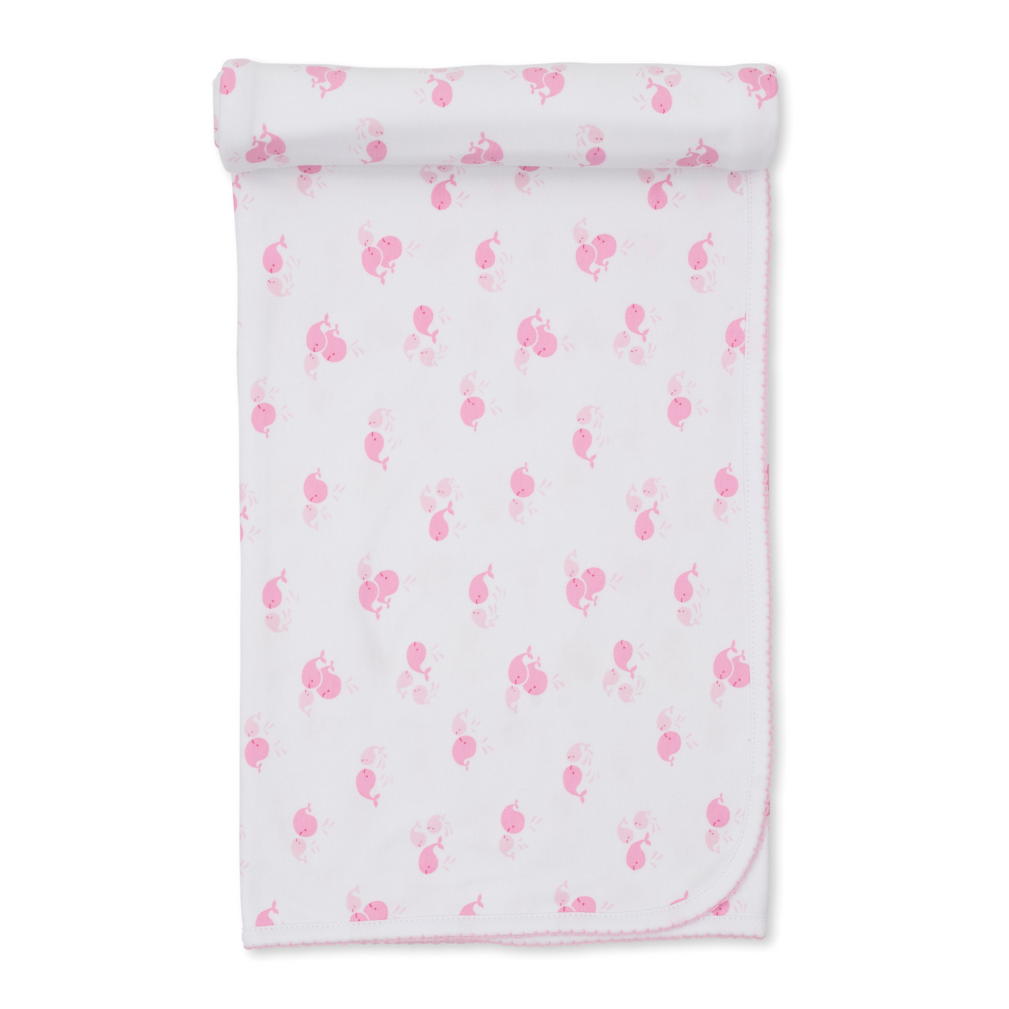 Whale wonder blanket - pink