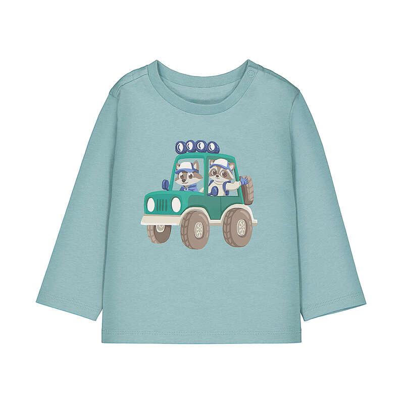 Jeep & animals l/s tshirt