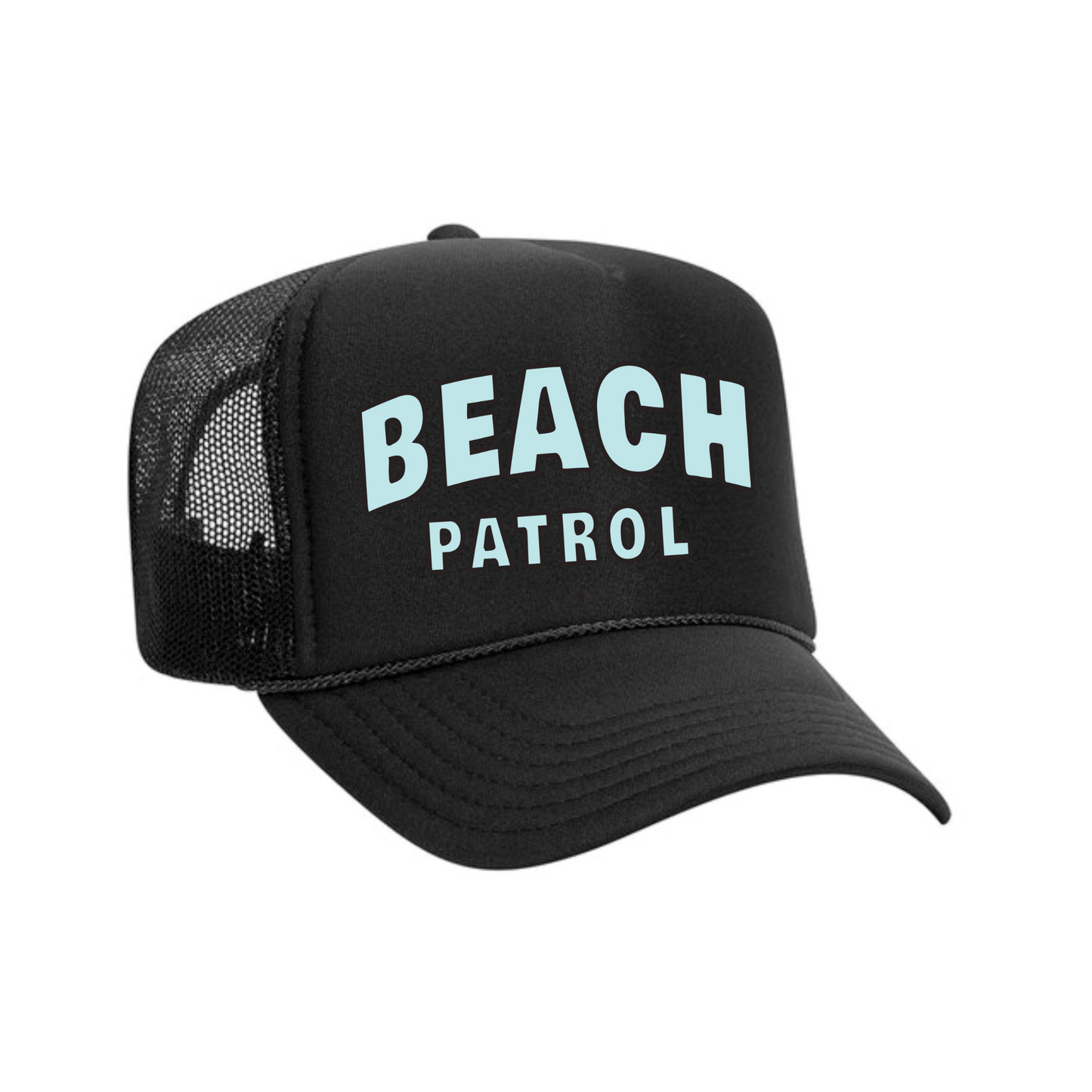 Beach patrol trucker hat