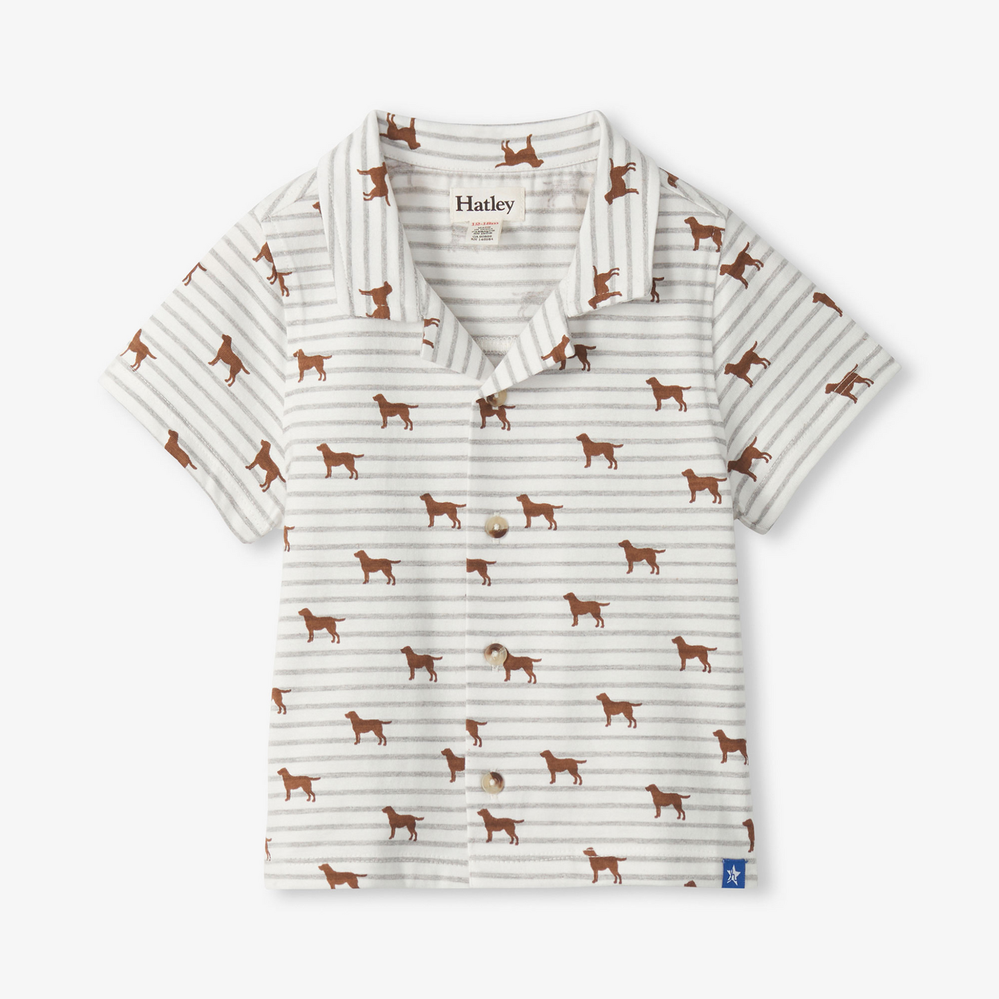 Little pups button down