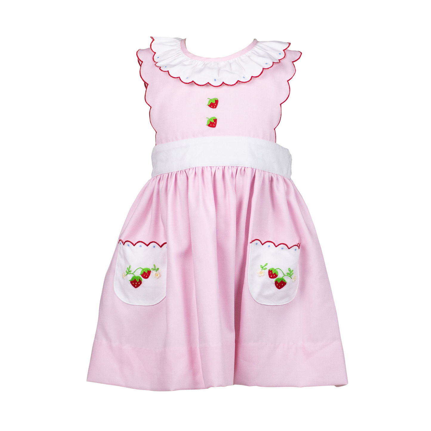 Savannah strawberry dress