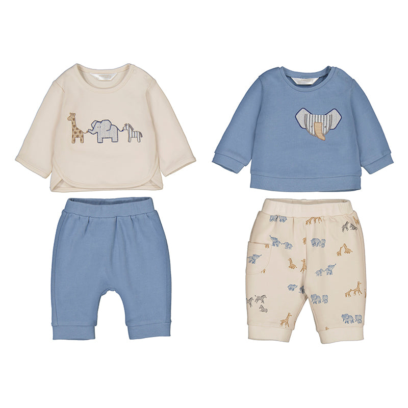 Safari 4pc set - blue bell