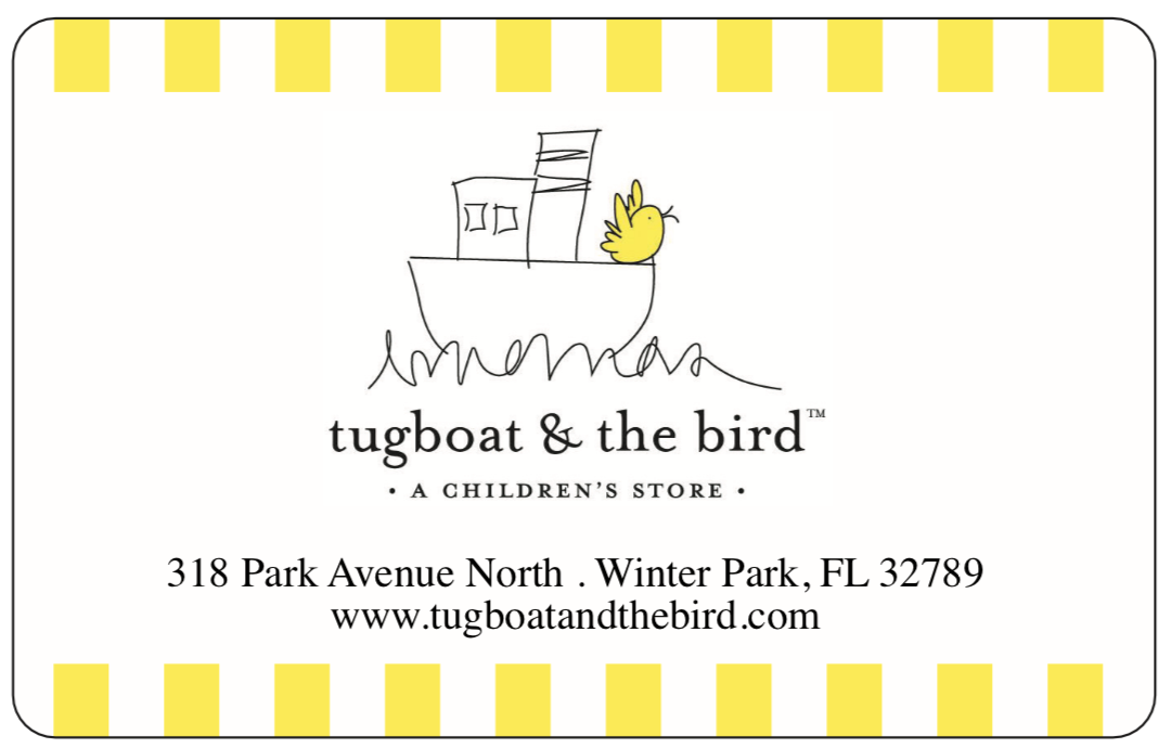 Tugboat and the Bird gift card