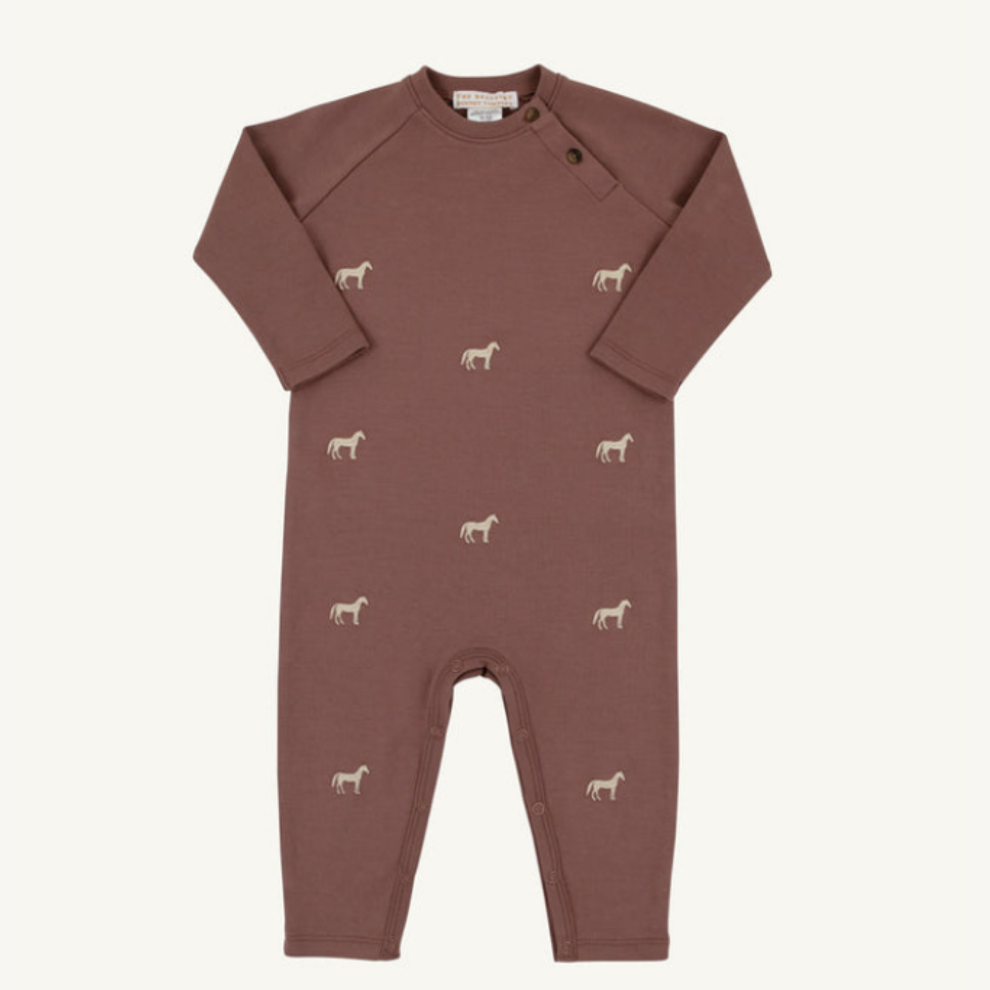 Rayburn romper - gray bay brown
