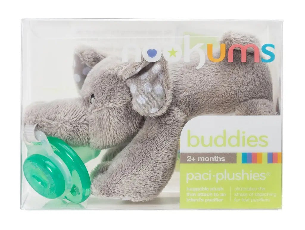 Ella elephant paci buddies