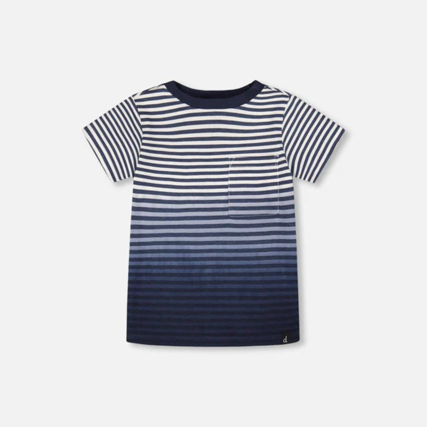 Blue striped s/s tshirt