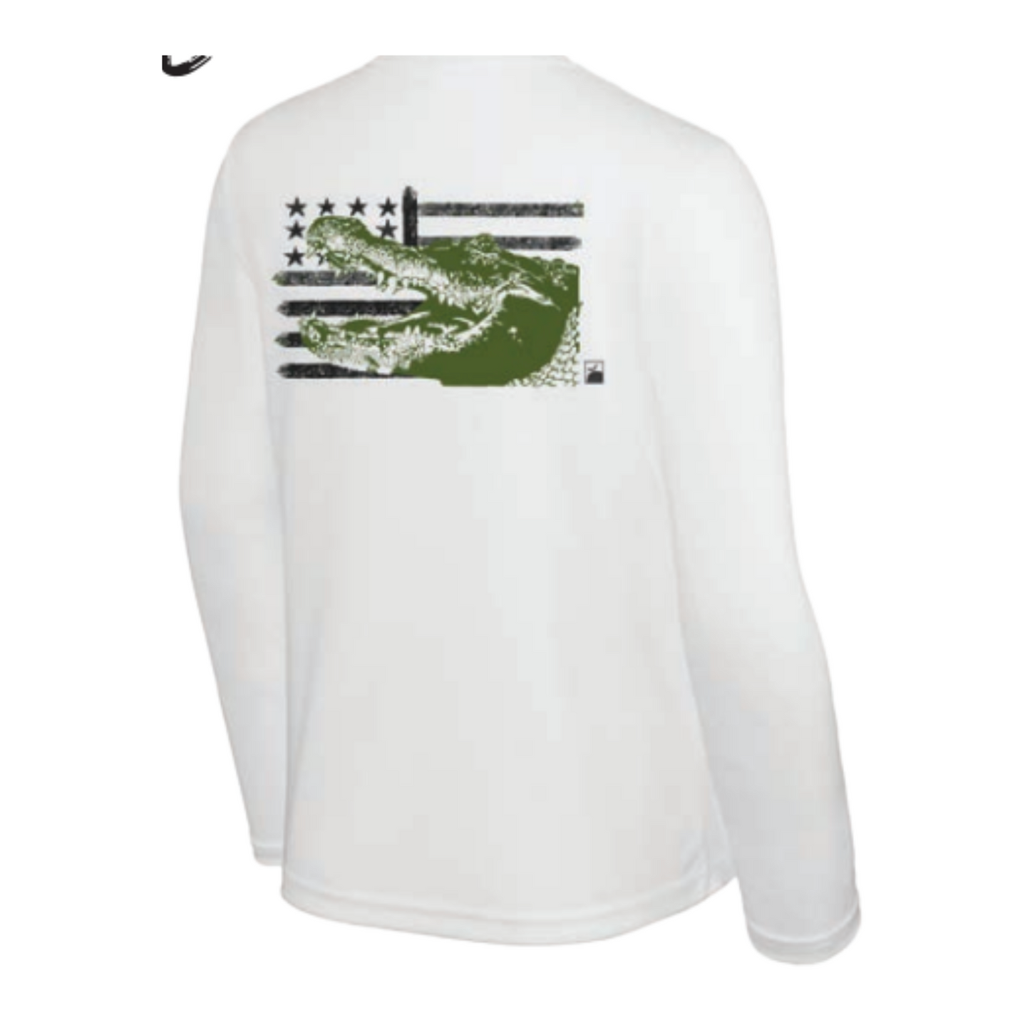 USA gator head l/s sunshirt