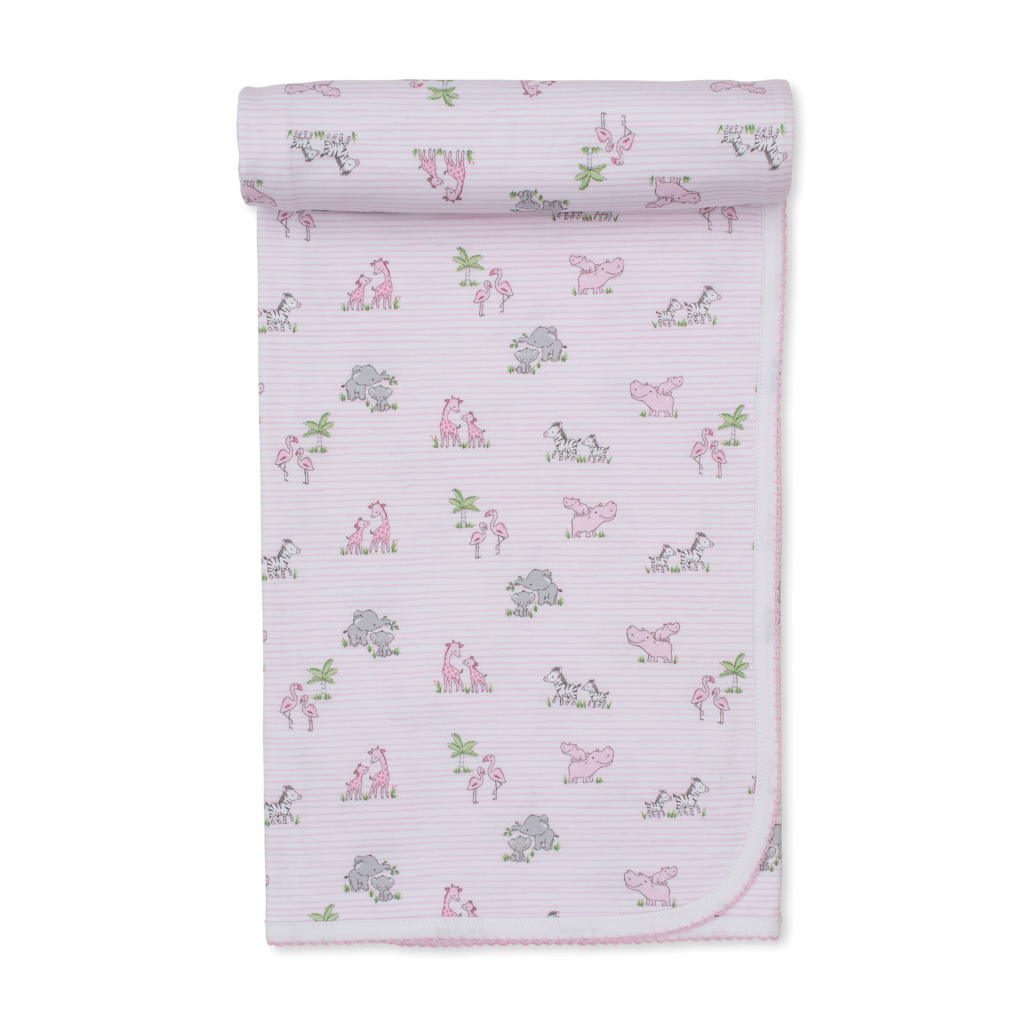 Safari party blanket - pink
