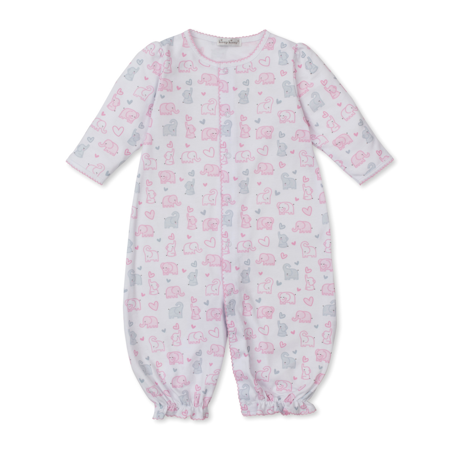 Baby elephant hearts conv gown