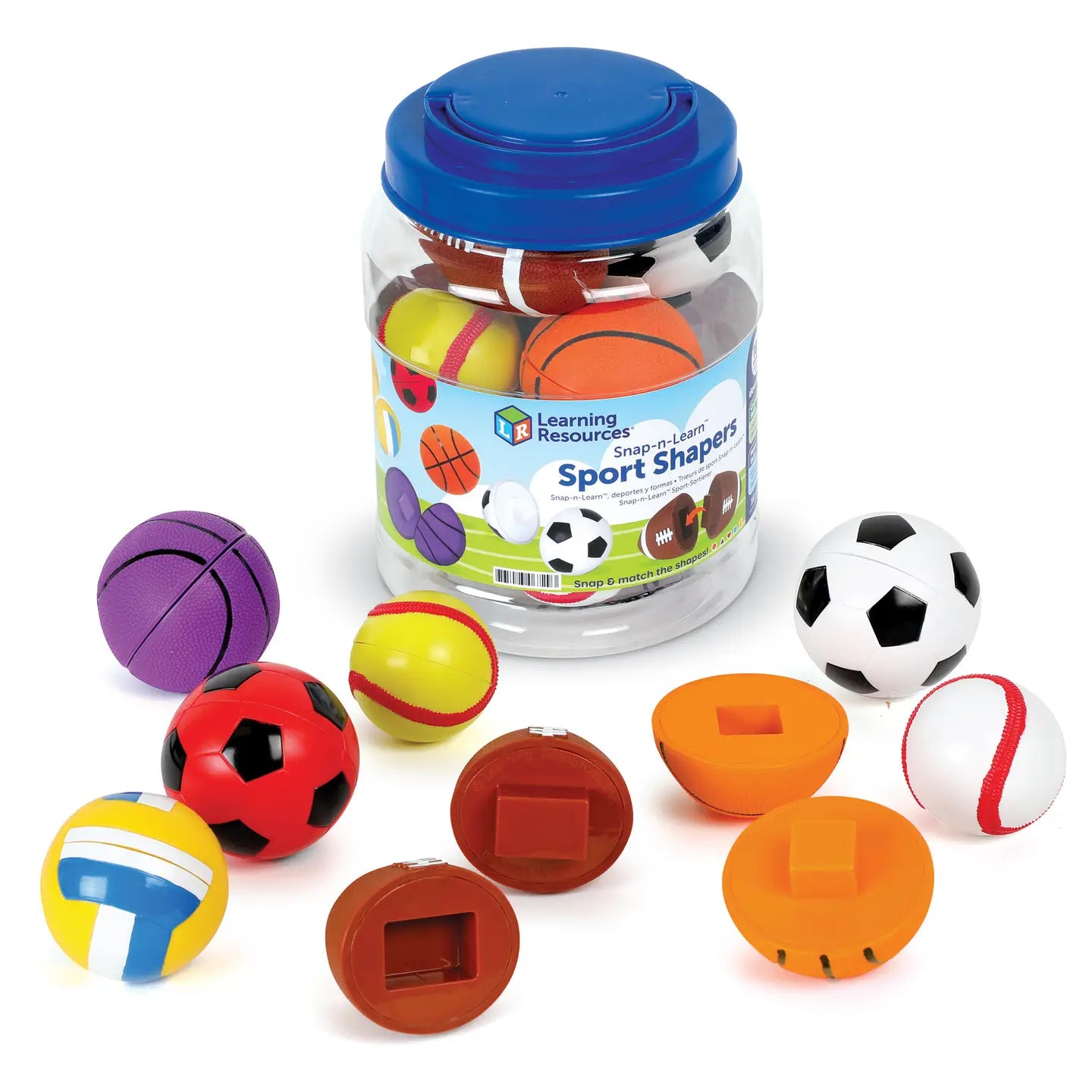 Snap-n-learn sport shapers