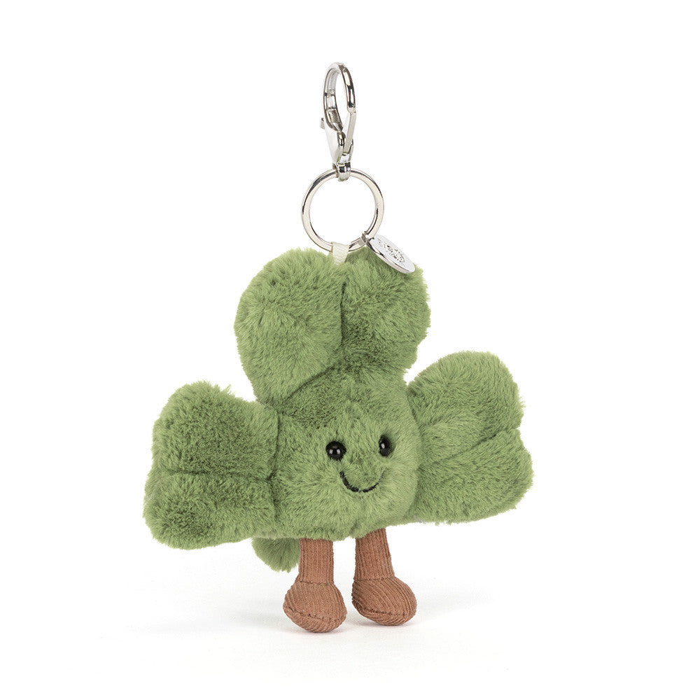 Amuseables siofra shamrock bag charm
