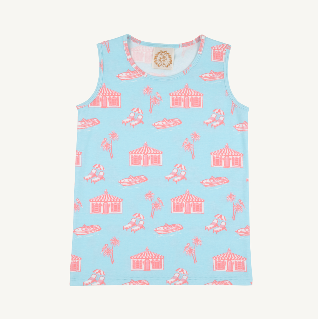 Tay tay tank - parrot cay canopy