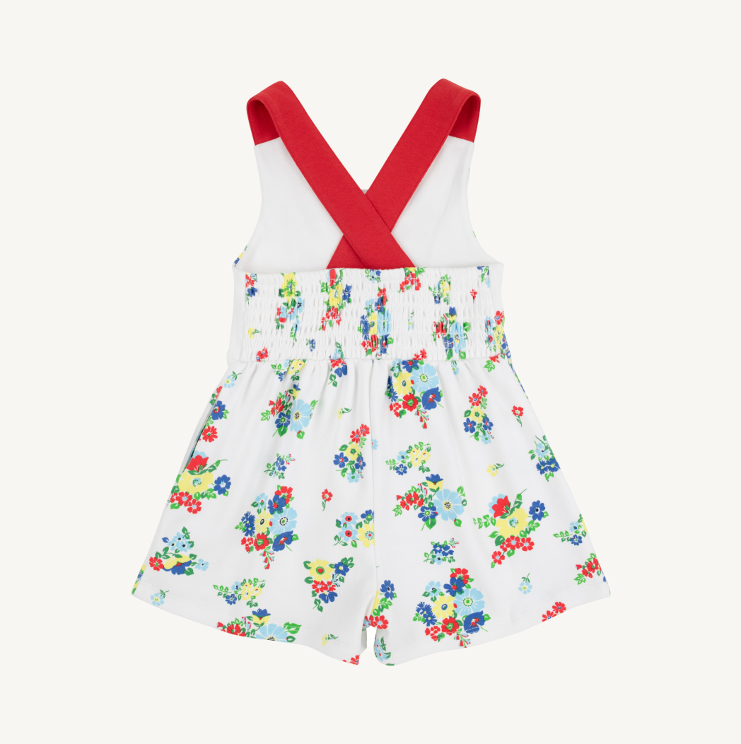 Reagan romper - biltmore blooms