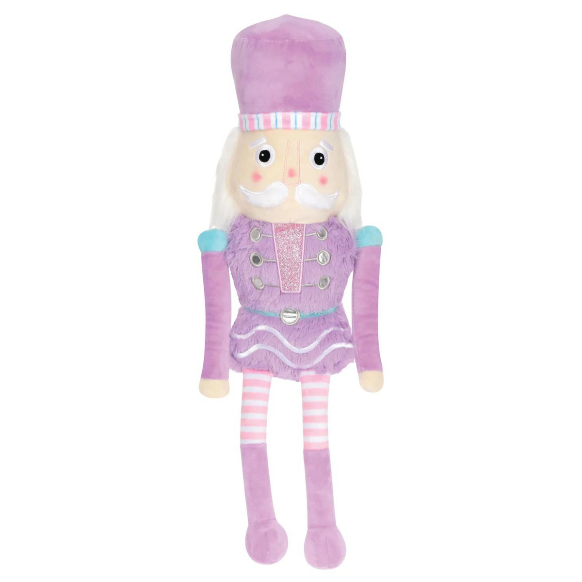 Lavender nutcracker plush