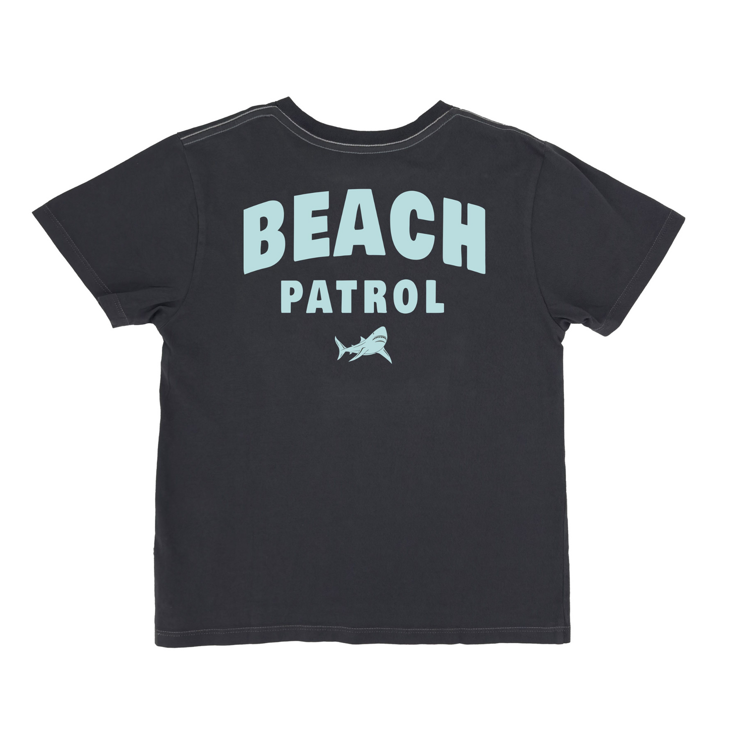 Beach patrol vintage tee - black sand