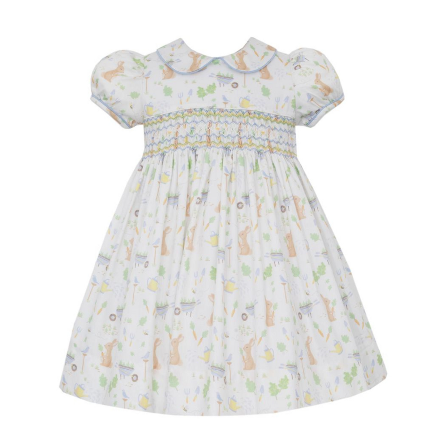 Peter rabbit float dress w. collar