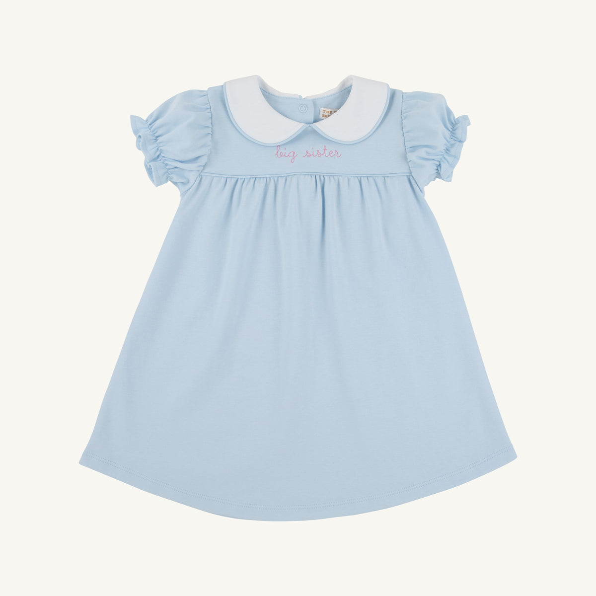 Holly Day Dress - buckhead blue/big sister