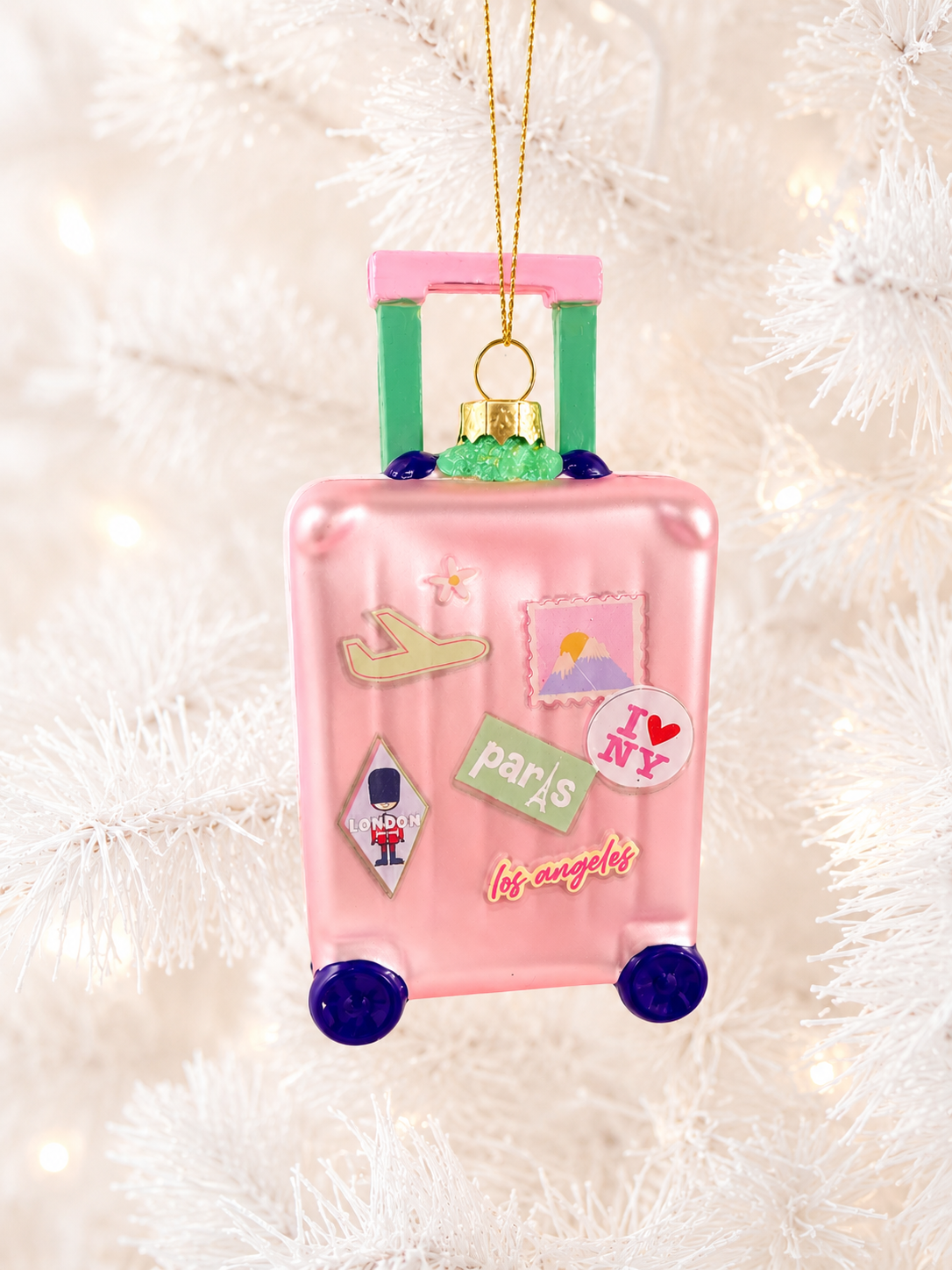 The Jetsetter - Travel Luggage Ornament
