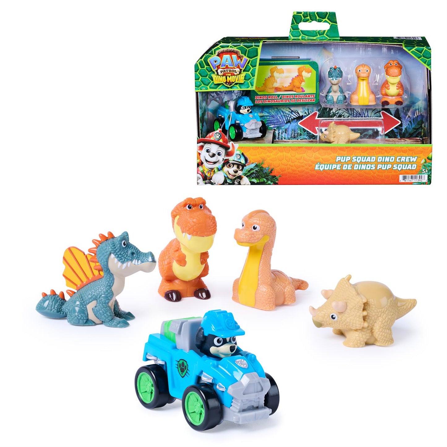 PAW Patrol The Dino Movie Pup Squad Dino Crew