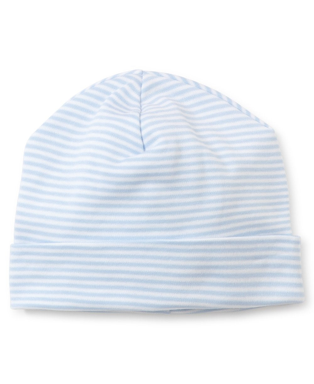Stripes hat - light blue