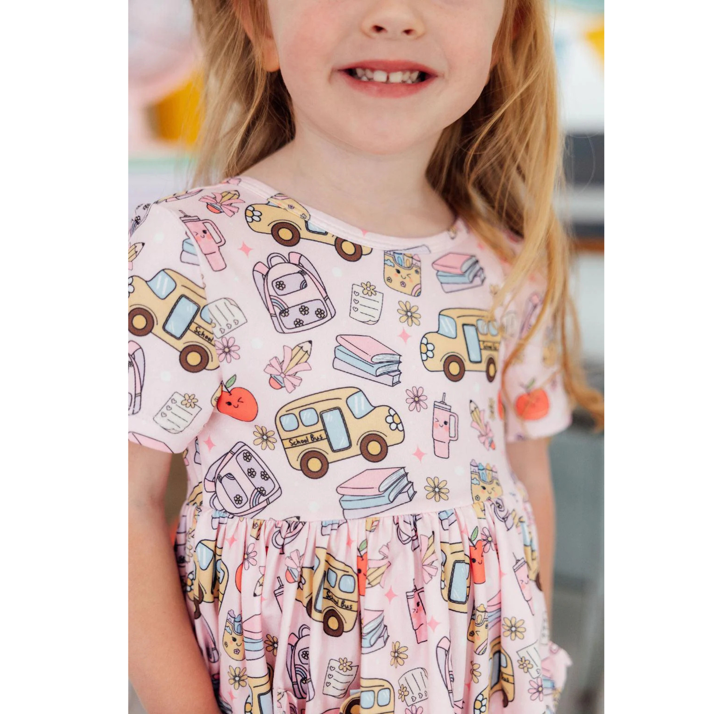 Playground princess s/s pocket twirl dress