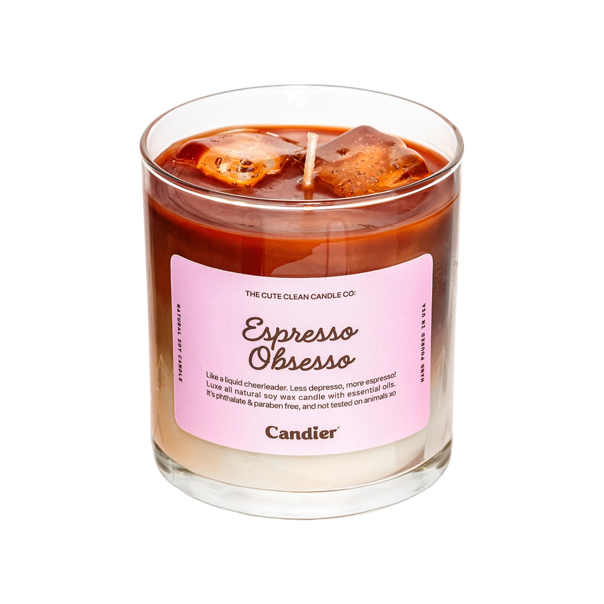Espresso obsesso coffe soy wax jar candle
